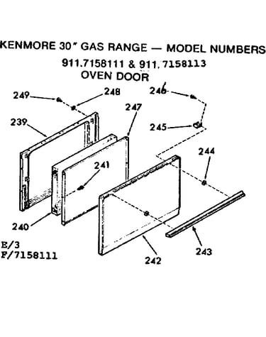 Oven door