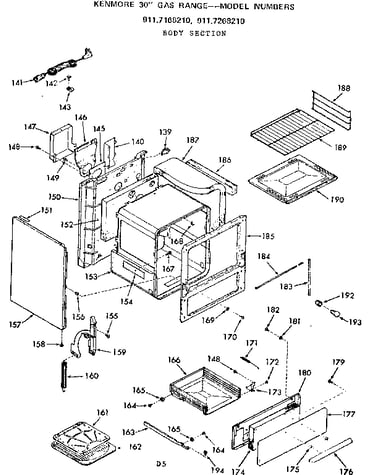 Body section