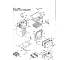 Kenmore 9117217560 body section diagram