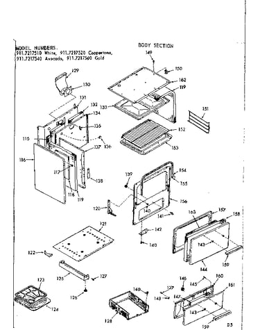 Body section