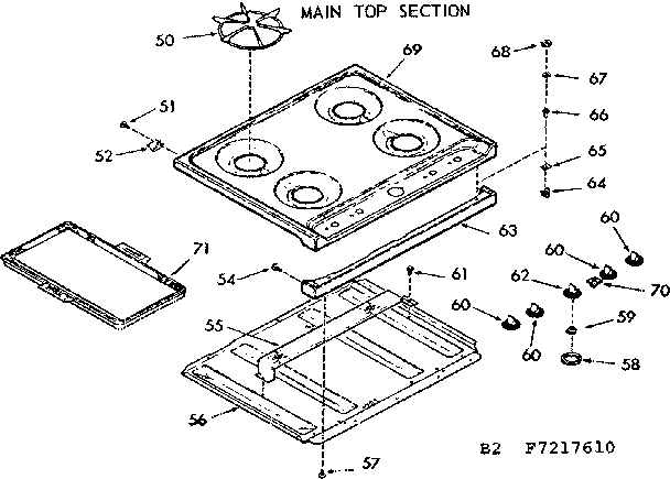 Main top section