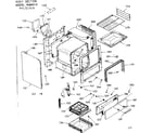 Kenmore 9117217610 body section diagram