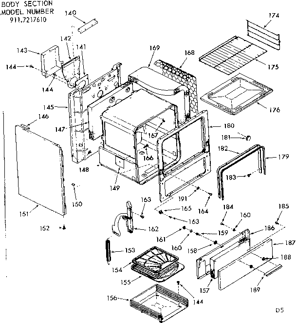 Body section