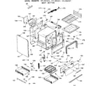 Kenmore 9117217611 body section diagram