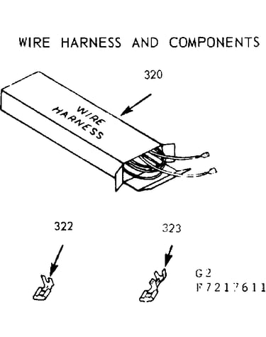 Wire harness and components