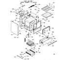 Kenmore 9117227610 body section diagram