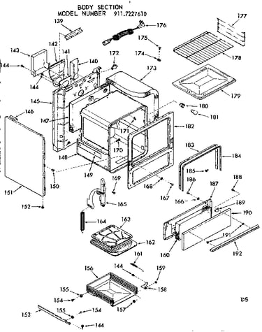 Body section