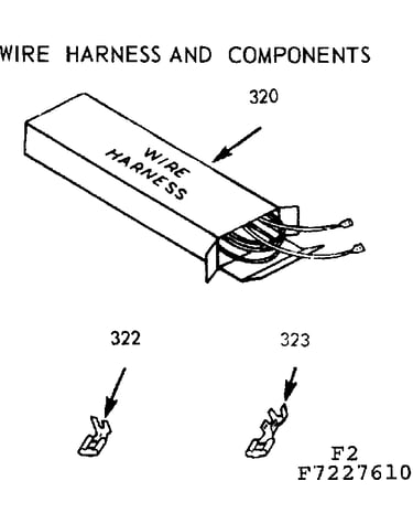 Wire harness and components