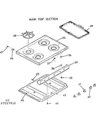 Main top section