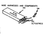 Kenmore 9117227811 burner section diagram