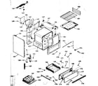 Kenmore 9117227811 body section diagram