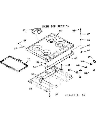 Main top section