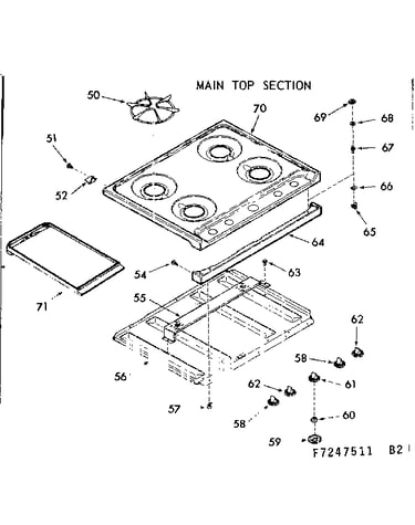 Main top section