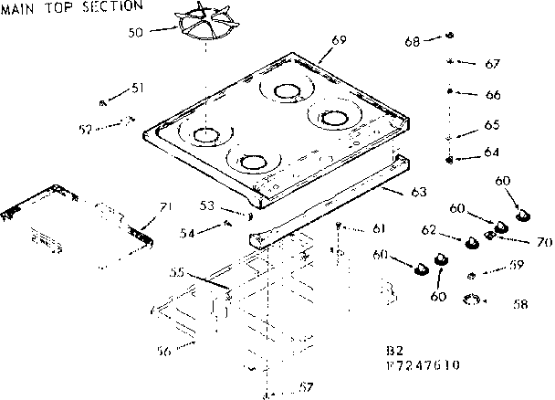 Main top section