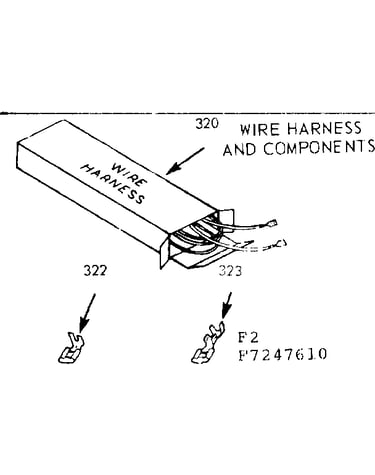 Wire harness and components