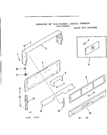 Main top section