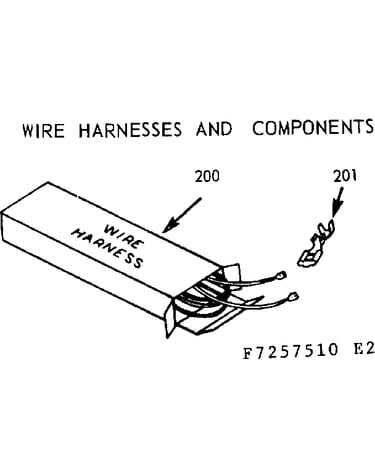 Wire harnesses and components