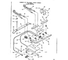 Kenmore 9117258210 burner section diagram
