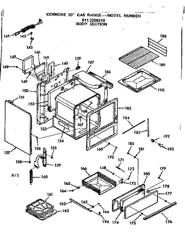 Body section