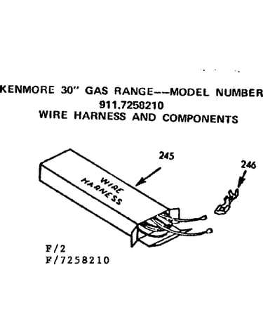 Wire harness and components