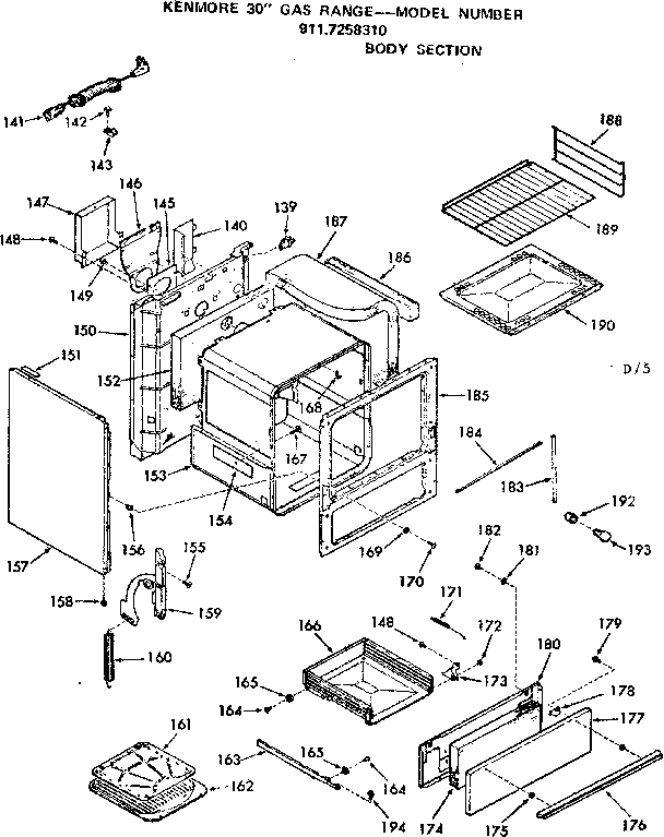 Body section