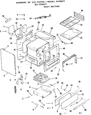 Body section