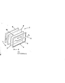 Oven door sections