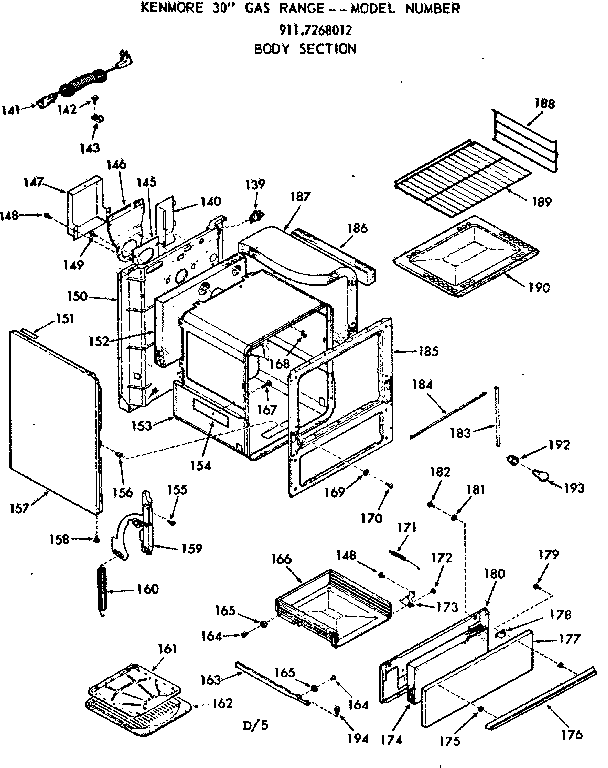 Body section