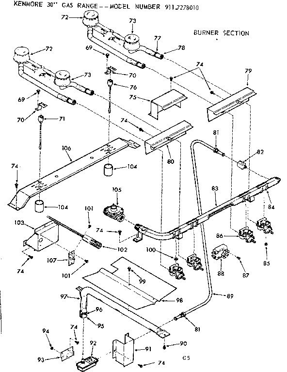 BURNER SECTION