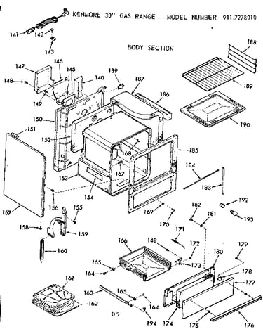 Body section