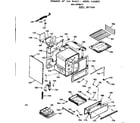 Kenmore 9117278013 body section diagram