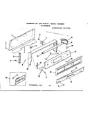 Backguard section