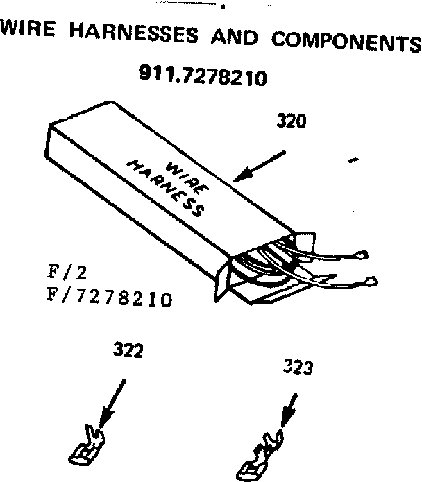 Wire harnesses and components