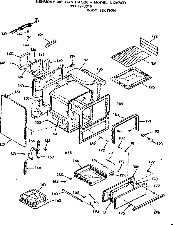 Body section