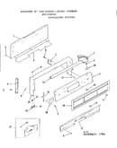 Backguard section