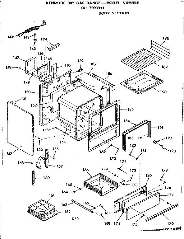 Body section