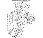 Kenmore 9117858310 upper oven section diagram