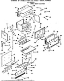 Upper oven section