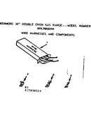 Wire harness and components