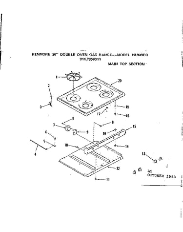 Main top section
