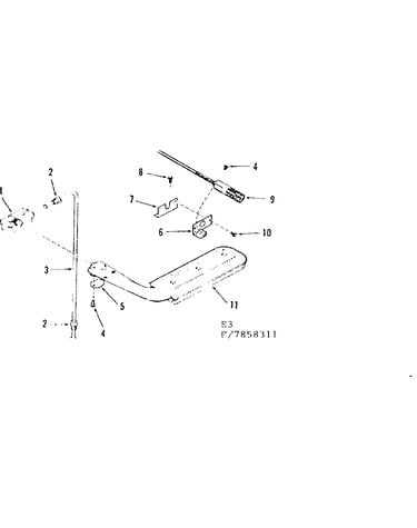 Upper oven burner section