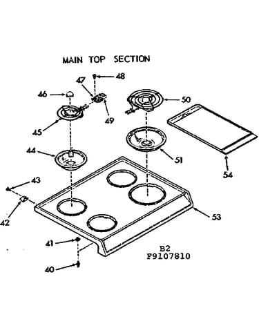Main top section