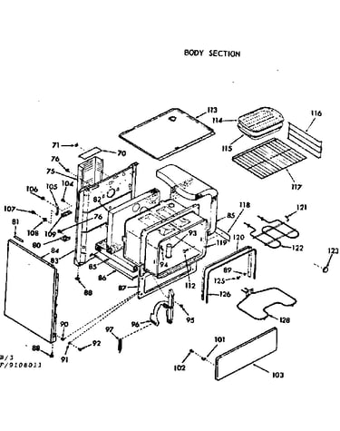 Body section