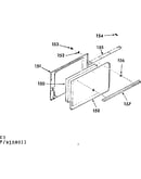 Oven door section