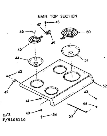 Main top section