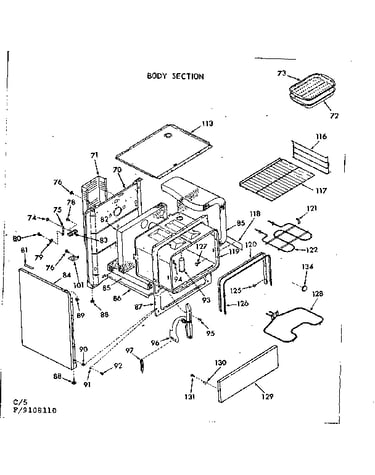 Body section