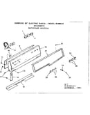 Backguard section