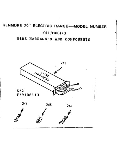 Wire harnesses and components