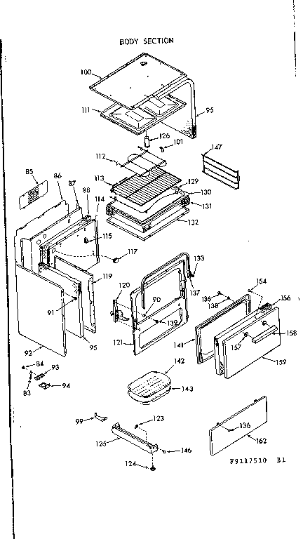 Body section