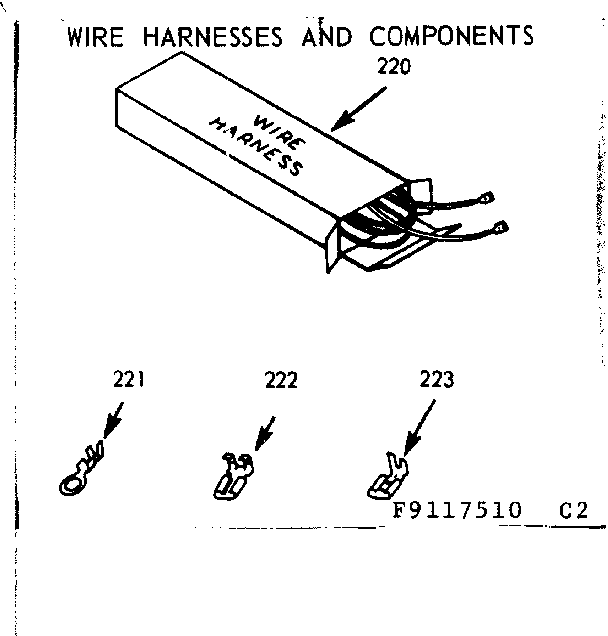 Wire harnesses and components